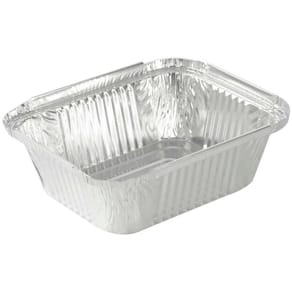 Foliebakke Plus Pack rektangulær 450 ml, 1-rum, 100 stk