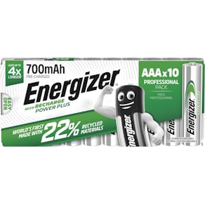 Batteri ENERGIZER Recharge AAA/NH12 (10)