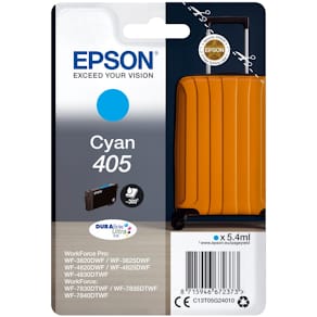 Inktcartridge Epson 405, 300 pagina's, OEM C13T05G24010, cyaan