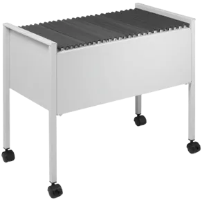 Hängmappsvagn DURABLE Economy Grå, 80st A4, 368x592x655mm