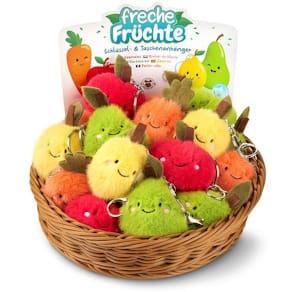 Schlüsselanhänger TRENDHAUS Früchte, sortiert