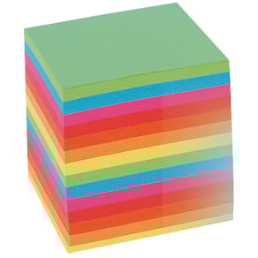 Zettelklotz Folia 700BL, intensivfarben