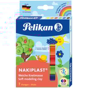 Modelliermasse Pelikan Nakiplast, 7 St.