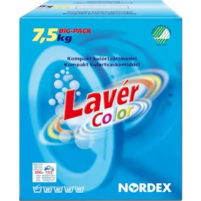 Tvättmedel Lavér Color, 7,5kg