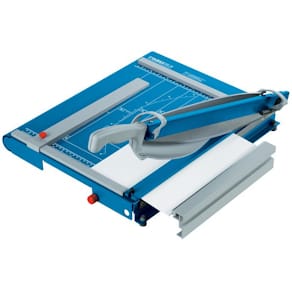 Skärmaskin DAHLE 565 A4+, automatisk press, giljotin 390mm, 40 ark