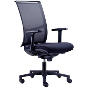 Bürodrehstuhl Bisley ZED, schwarz