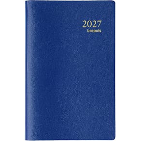 Agenda Brepols Delta Genova, 6-talig, blauw, 2026