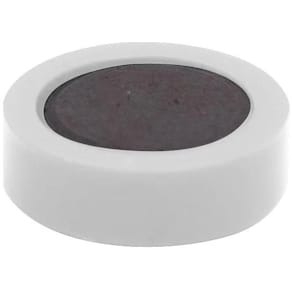 Magneten Q-CONNECT, 20 mm, wit, pak van 10 stuks