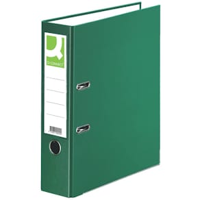 Hebelordner Q-CONNECT PP A4 80 mm, grün