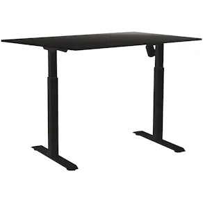 Skrivbord el ED-A l sv 160x80