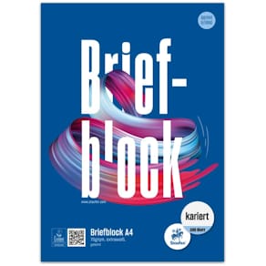 Briefblock Staufen Style A4, 100 Blatt, 5 mm kariert