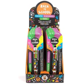 Kugelschreiber TRENDHAUS 6-in-1, bunt, 0,7 mm, Touchpen