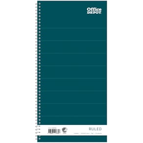 Spiralkladd Office Depot 147x297 mm 70 g linjerat