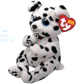 Plüschfigur TY Dalmatiner Rowdy, schwarz/weiß, 20 cm