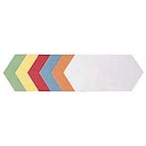 Moderationskarten FRANKEN Rhombus, 500 St., sortiert