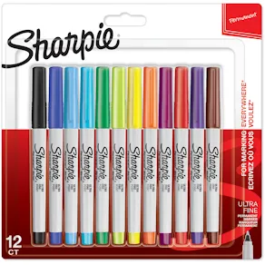 Marker Sharpie Ultra Fine ass (12)
