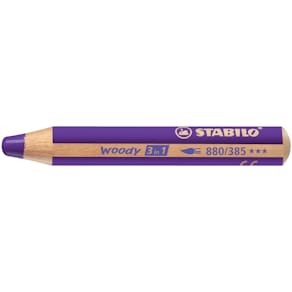 Aquarellfarbstift STABILO woody 3 in 1, violett