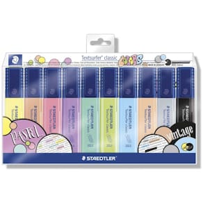 Tekstmarker STAEDTLER Textsurfer 364, 1–5 mm, ass., 10 stk