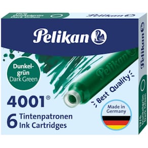 Tintenpatronen Pelikan 4001 TP/6, dunkelgrün