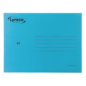 Hängmapp LYRECO A4 blå 25/fp