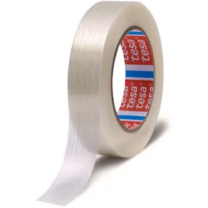 Filamenttejp TESA Glasfiber Transparent, PP, 19mm x 50m