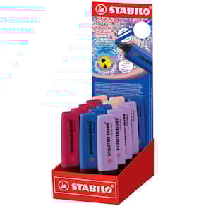 Textmarker STABILO BOSS ORIGINAL NatureCOLORS, 15er Display sort.