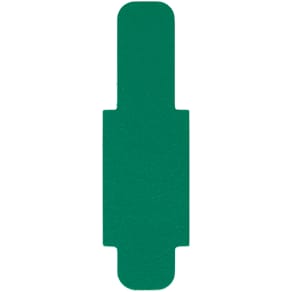 Stecksignal Leitz, 50 Stück, dunkelgrün