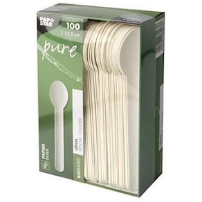 Bestick Sked PURE Papper 15,5cm 100/fp