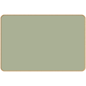 Lintex FRAME Glastavla, SILK-GLASS®, 1500 × 1000 × 50 mm, Fair