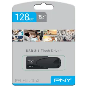 USB 3.1 Attache 4 128GB, Black