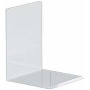 Buchstütze MAUL, 2 St., 100 mm, glasklar