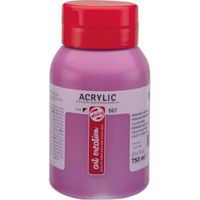 Acrylverf Talens Art Creation, flacon 750 ml, permanent roodvio