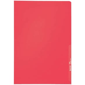Sichthülle Leitz Standard, A4, rot, genarbt