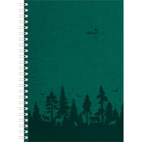Spiralbuchkalender Alpha Edition Wire-O Forest, grün