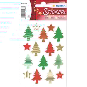 Etiketten HERMA DECOR Weihnachten Oh Tannenbaum, 3 Blatt