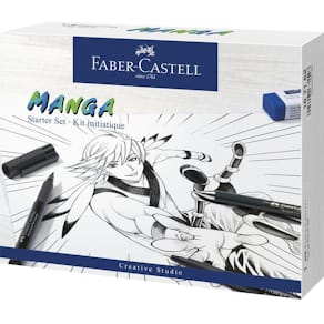 Fiberpennor Faber Castell Manga
