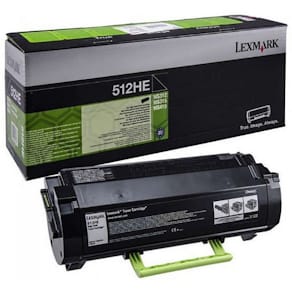 Toner LEXMARK 51G2H0E Svart