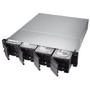 QNAP TL-R1200C-RP - Hårddiskarray - 12 fack (SATA-600) - USB 3.2