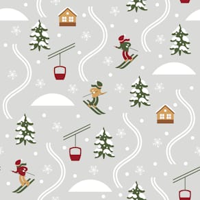 Zelltuchserviette PAPER+DESIGN, Weihnachten, 33 x 33 cm