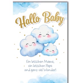 Glückwunschkarte Freudiges Ereignis