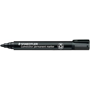 Whiteboardmarker Staedtler Lumocolor 352 2 mm rund, sort, 10 stk
