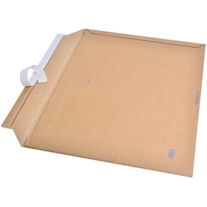 Bølgepapkuvert Suprawell 665x490 mm, langside, selvklæb, 25 stk