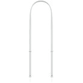 Apple - Axelrem för mobiltelefon - ljusgrå