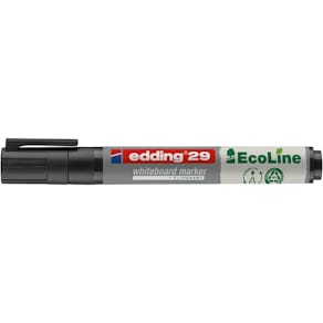 Whiteboardpenna EDDING 29 Svart, sned, 10/fp
