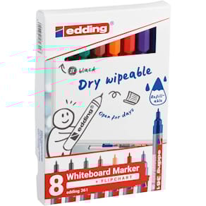 Whiteboard-Marker-Etui edding 361, 8 St., sortiert