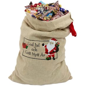 Godis Julsäck julmotiv inslaget 1,8kg