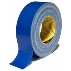 Tejp Textil Plastbelagd Blå, 50mm x 50m