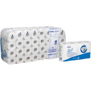 Toalettpapper SCOTT®, 2-lagers, 27m, 64rl/fp