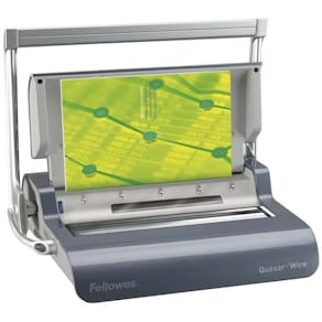 Wireindbindingsmaskine Fellowes Quasar 130 ark, palle 24 stk