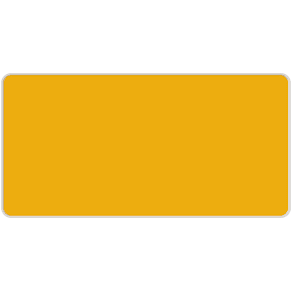 Lintex FRAME Glastavla, 2000 × 1000 × 50 mm, Bright 770